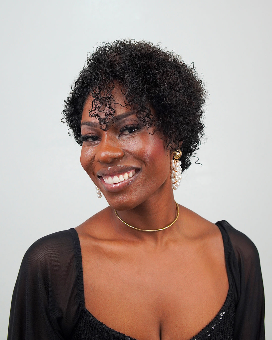 Cabelo Humano - Wig Roberta Morena Iluminada